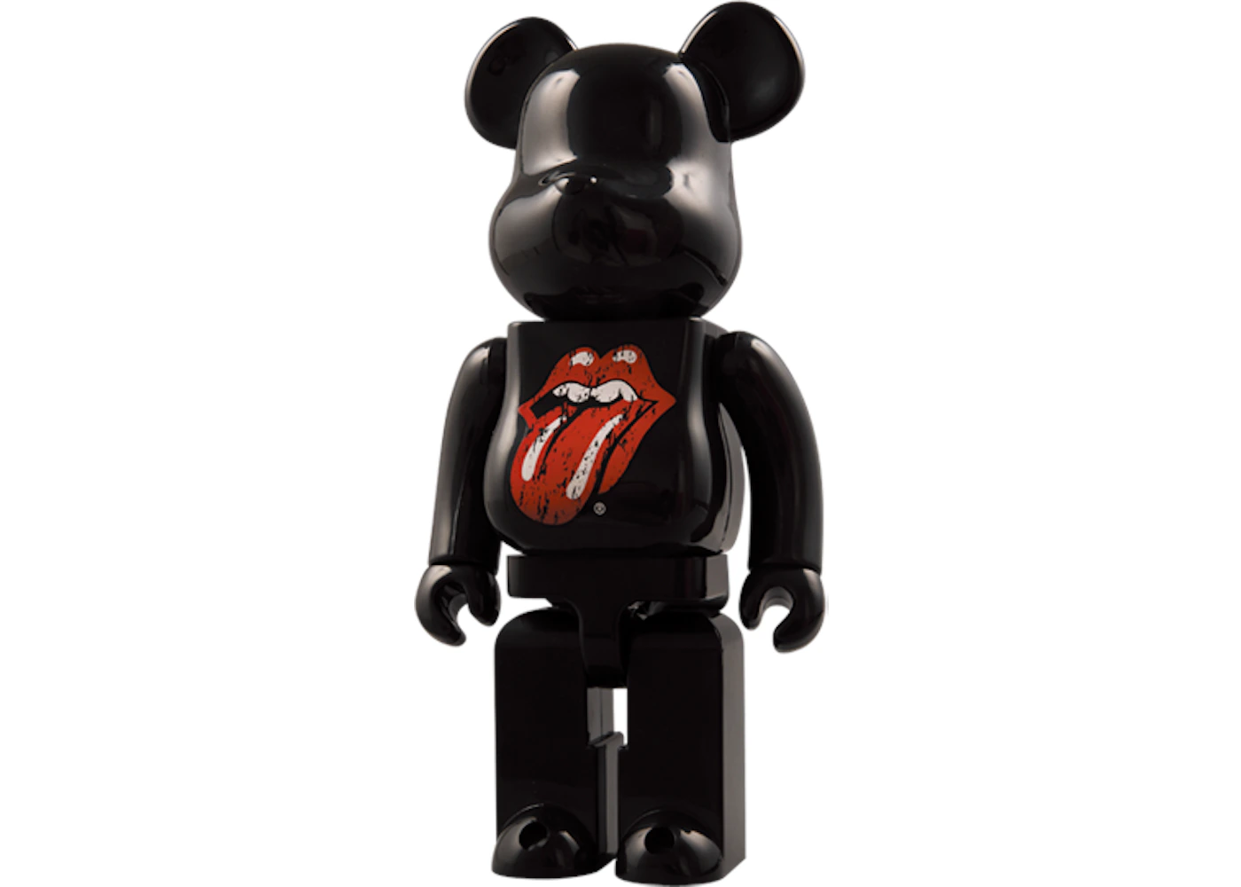 Bearbrick x The Rolling Stones 1000% Black - US