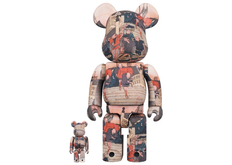 Bearbrick x Tokyo National Museum Hiroshige Utagawa (Fifty-three