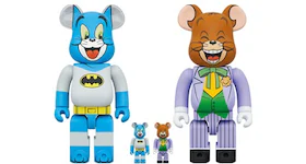 Bearbrick x Tom As Batman & Jerry As The Joker 100% & 400% Set