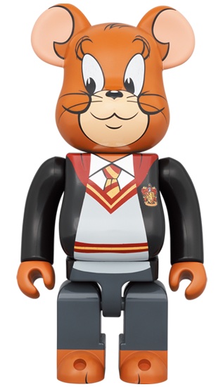 Bearbrick x Tom and Jerry: Tom in Hogwarts House Robe 1000% - TW