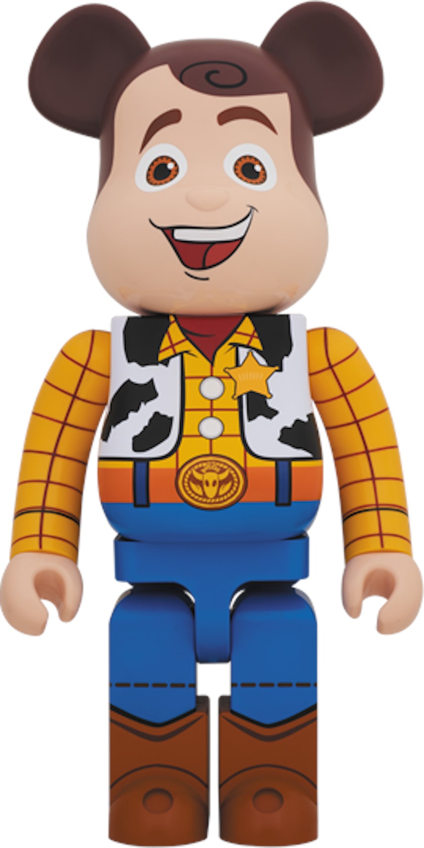 Bearbrick x Toy Story Woody 1000% Multi