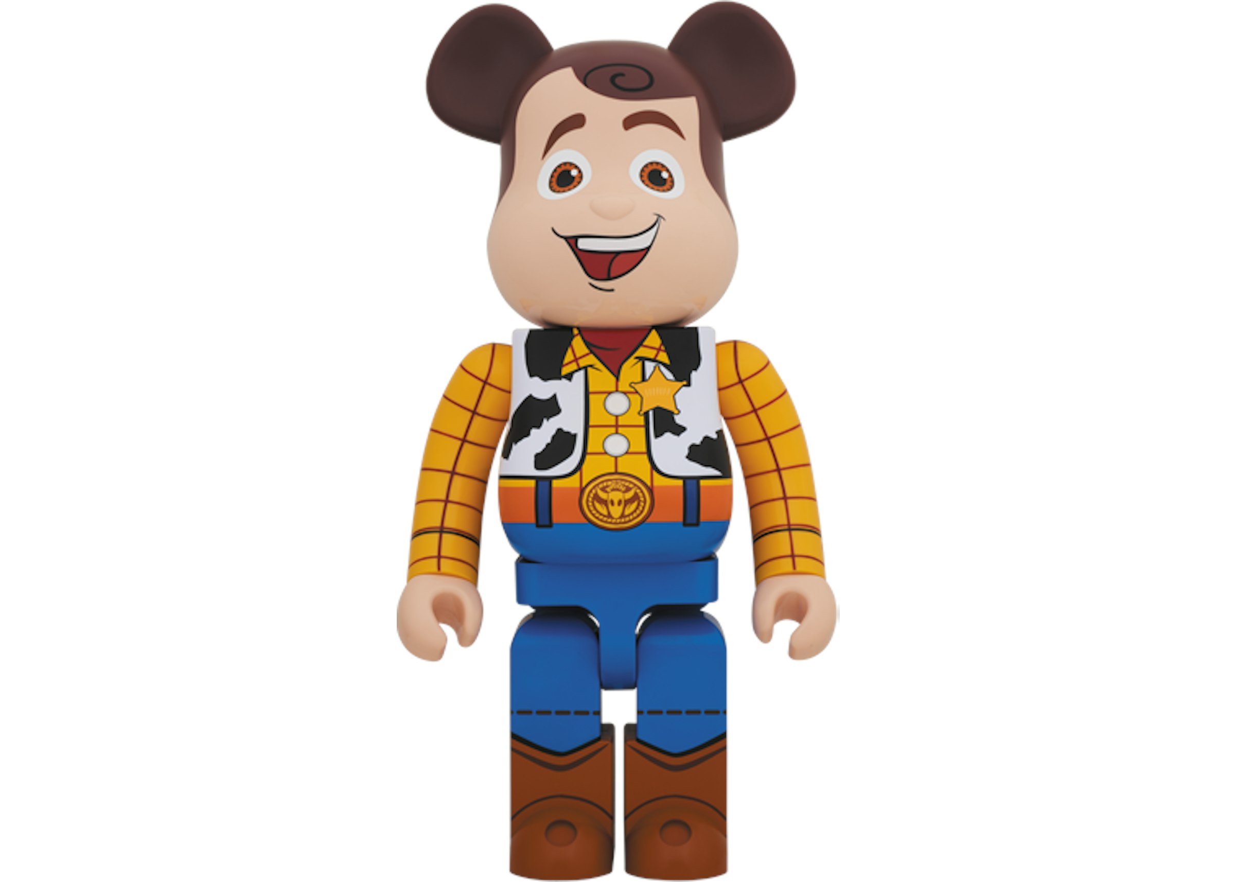Bearbrick x Toy Story Woody 1000% Multi