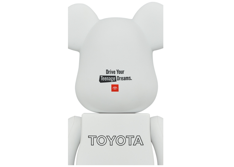 Bearbrick x Toyota (Drive Your Teenage Dreams.) 100% u0026 400% Set White - US