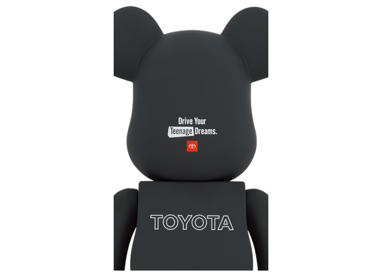 Bearbrick x Toyota (Drive Your Teenage Dreams.) 1000% Black - US