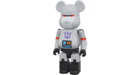 Bearbrick x Transformers Megatron 200% Grey