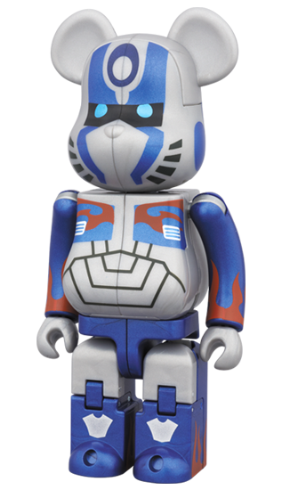 Bearbrick x Transformers Optimus Prime (Age Of Extinction Ver.) 200%  Grey/Blue