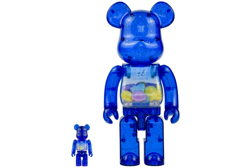 Bearbrick x UM Junior 100% & 400% Set Blue