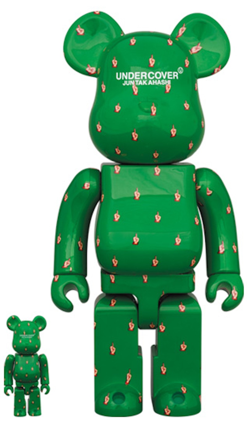 Bearbrick x MEDICOM UNDERCOVER FUCK 100% & 400% Set Multicolor - JP