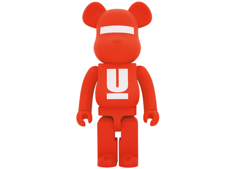Bearbrick x UNDERCOVER Logo 1000% Red