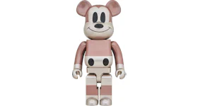 Bearbrick x Undefeated Mickey Mouse 1000% Rose