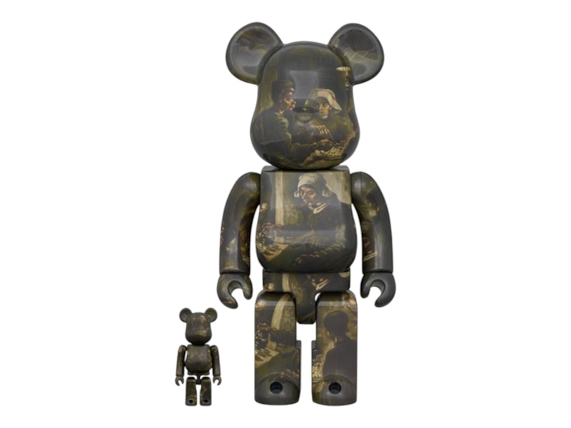 Bearbrick x Van Gogh Museum The Potato Eaters 100% & 400