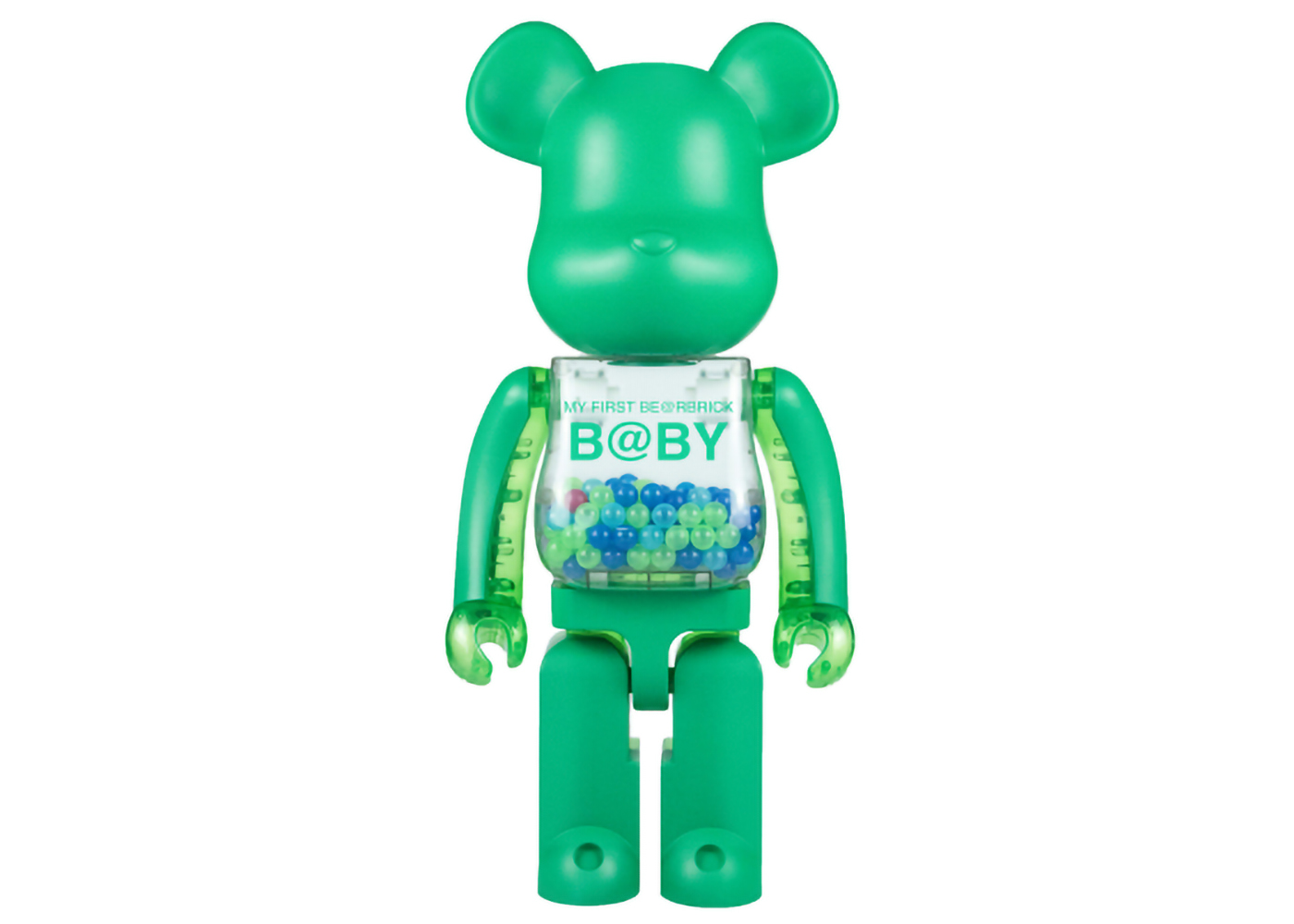 Bearbrick x WF Fashion x My First Bearbrick Baby 1000% Green