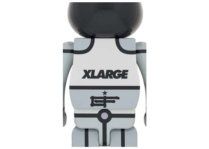 Bearbrick x XLARGE x David Flores 1000% Black