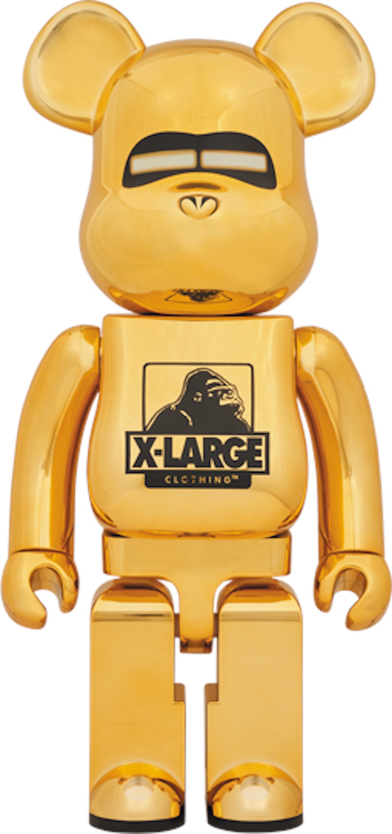 Bearbrick x XLarge x Hajime Sorayama 1000% Gold - US