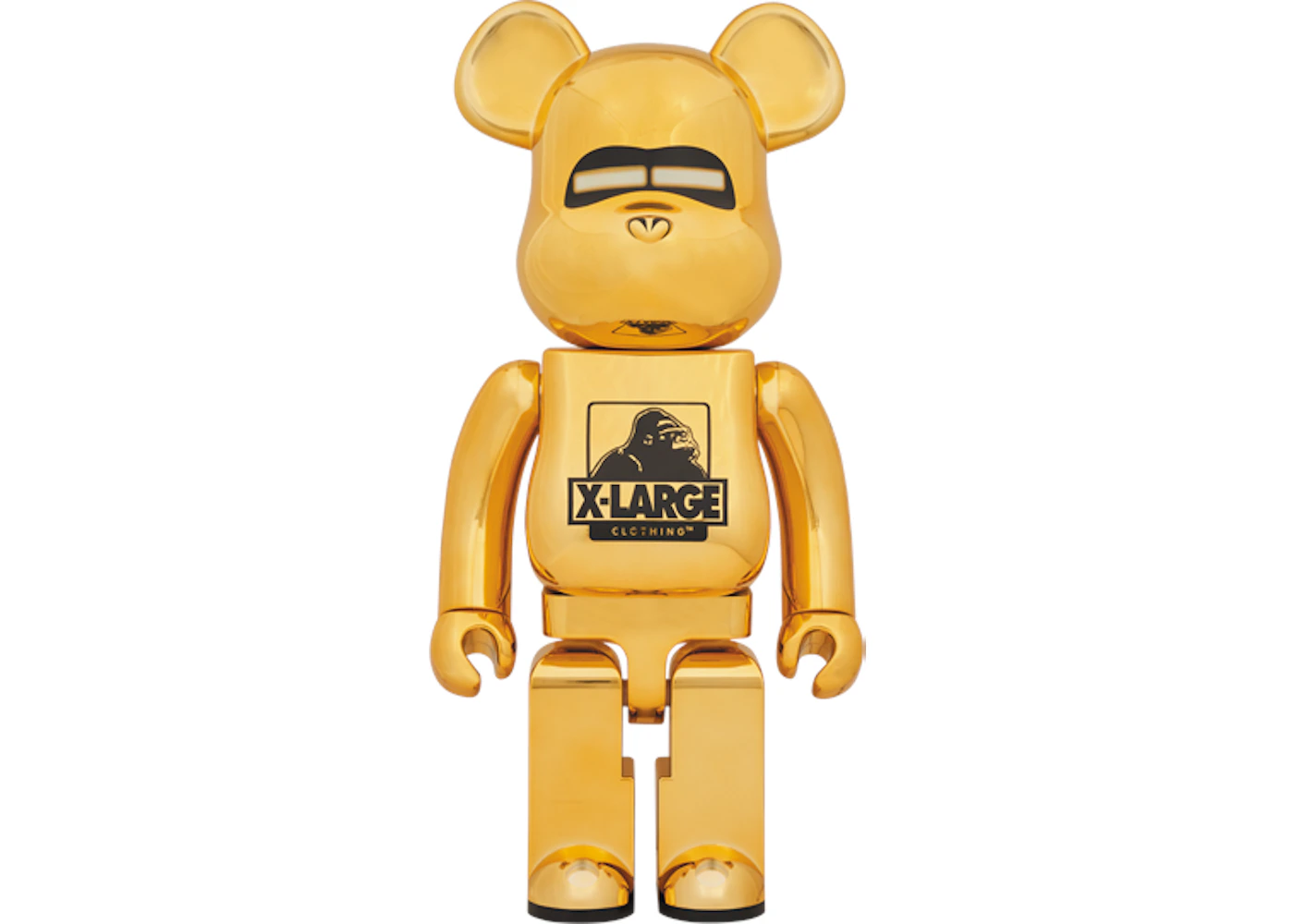九谷be@rbrick hajime sorayama(pure gold) Bearbrick x XLarge x Hajime Sorayama 1000% Gold - US
