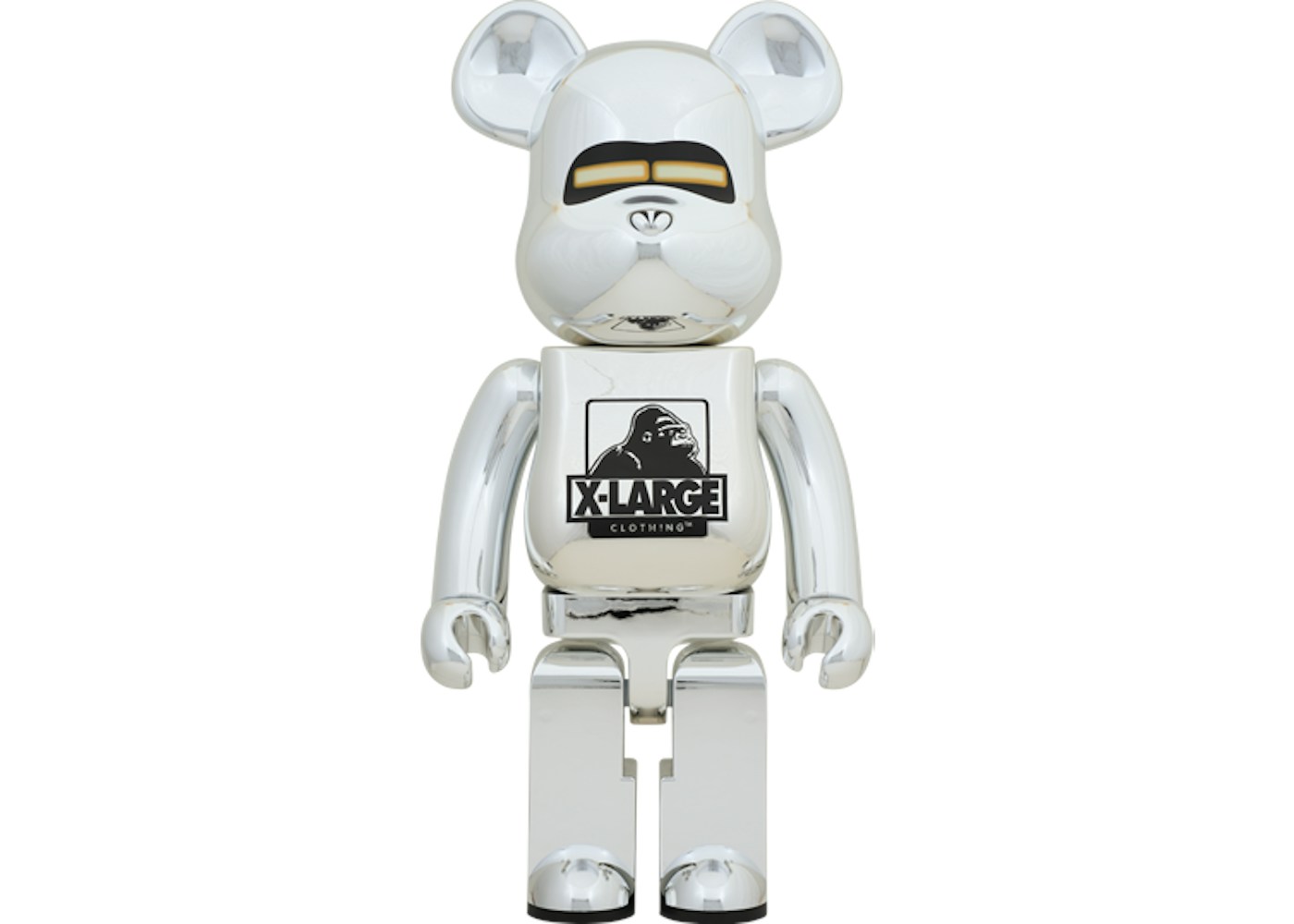 Bearbrick X Xlarge X Hajime Sorayama 1000 Silver 18 Bearbrick X Xlarge X Hajime Sorayama 1000 Silver 18