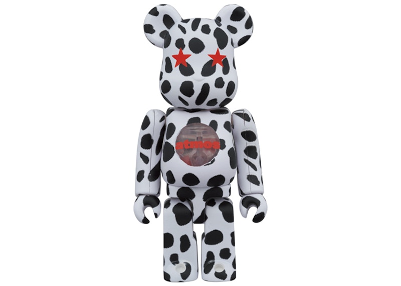 Bearbrick x atmos Dalmatian 100% & 400% Set