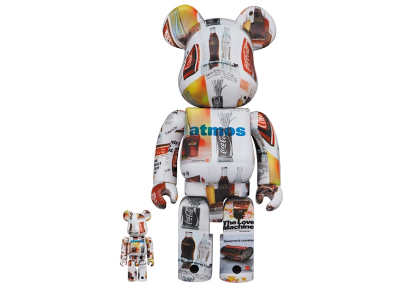 Bearbrick x atmos x Coca-Cola Type-5 100% & 400% Set Multi