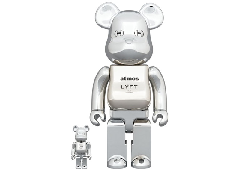 Bearbrick x atmos x LYFT 100% & 400% Set