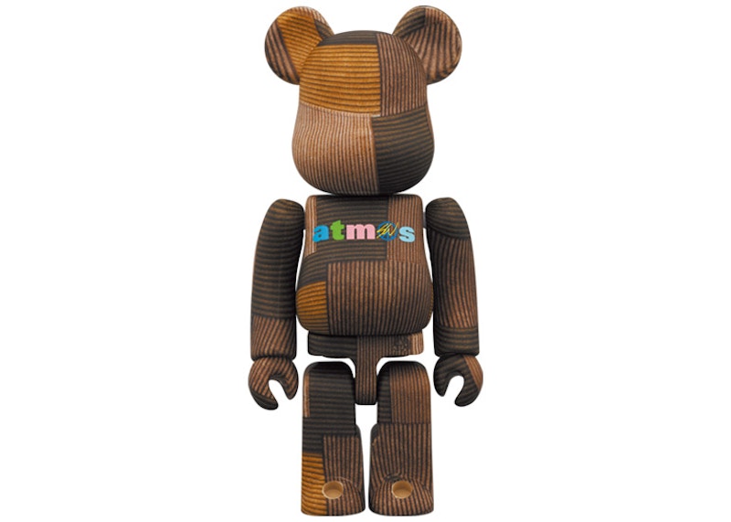 Bearbrick x atmos x Sean Wotherspoon 100% & 400% Set Brown - US