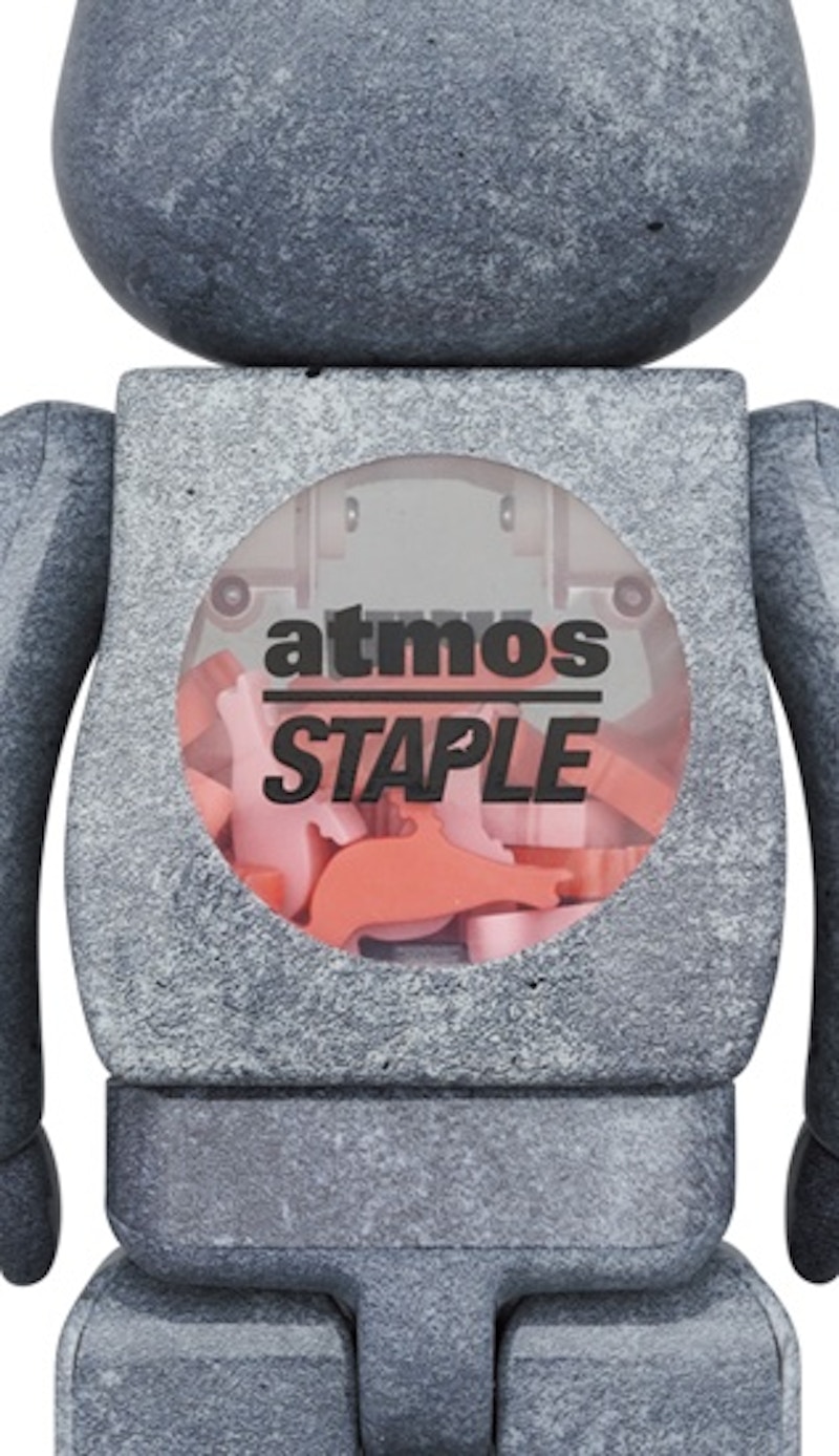 Bearbrick x atmos x Staple Type-5 100% & 400% Set - GB