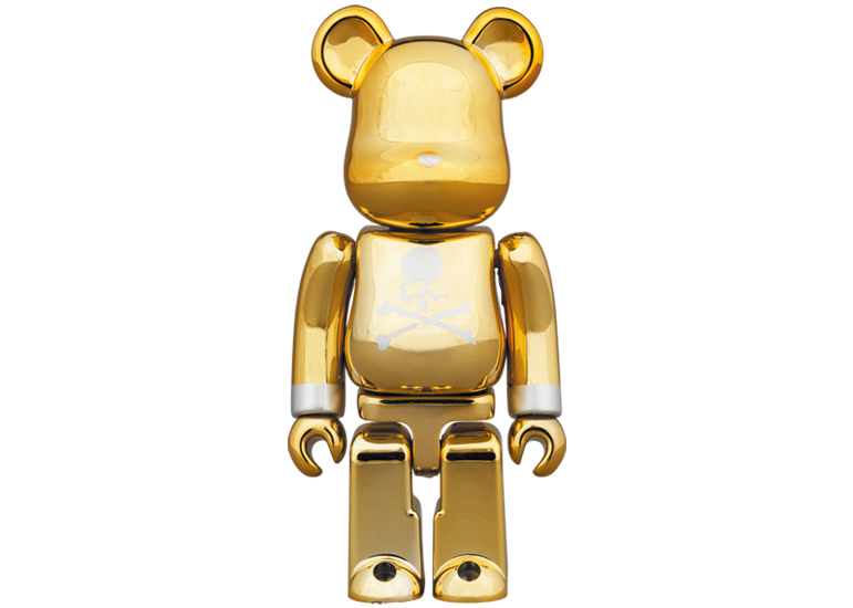 Bearbrick x mastermind JAPAN 100% & 400% Set Gold - US