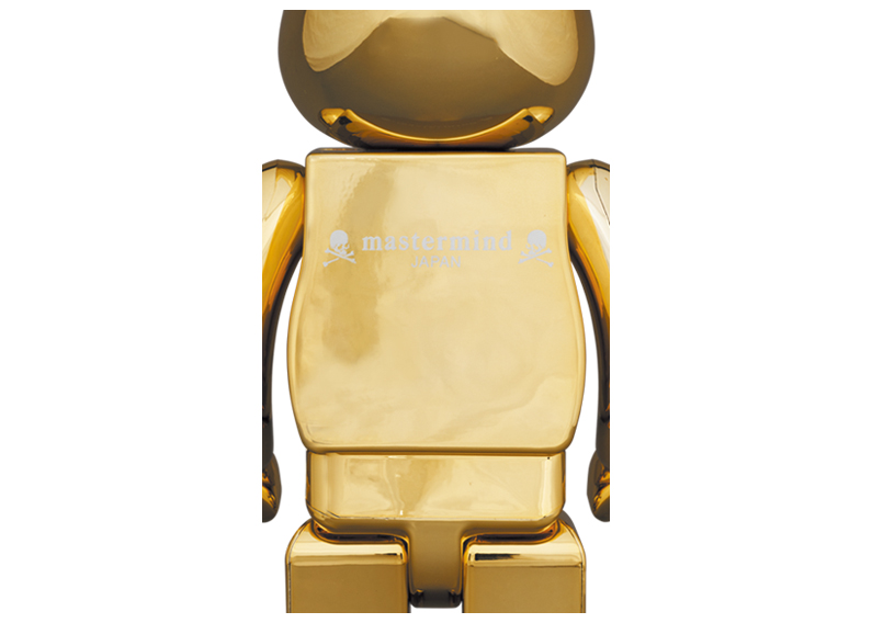 Bearbrick x mastermind JAPAN 100% u0026 400% Set Gold - US