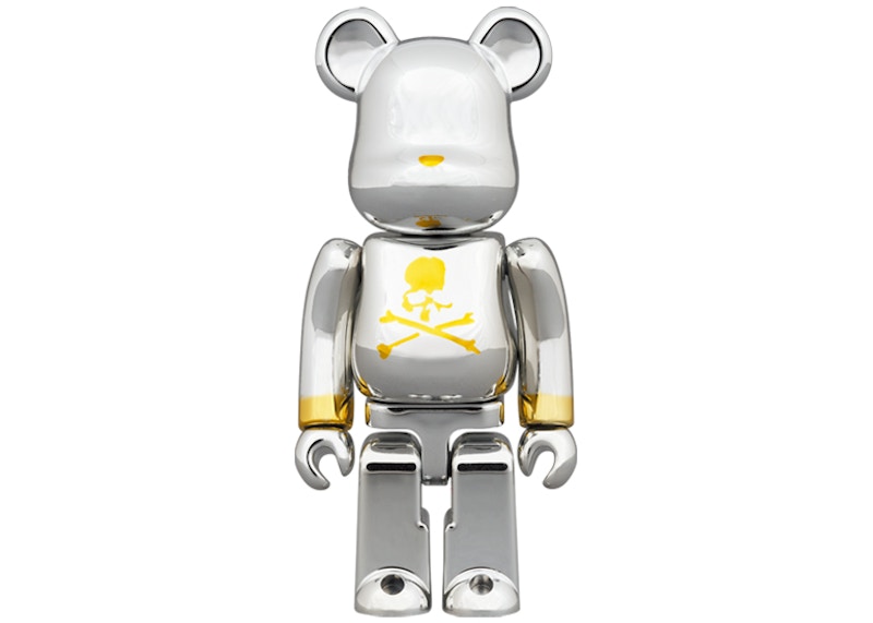 Bearbrick x mastermind JAPAN 100% & 400% Set Silver - US