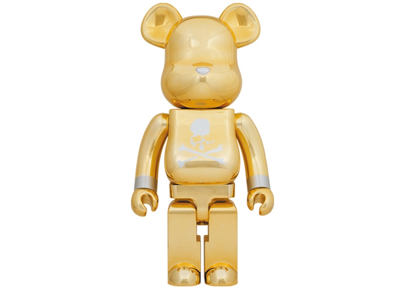 Bearbrick x mastermind JAPAN 1000% Gold