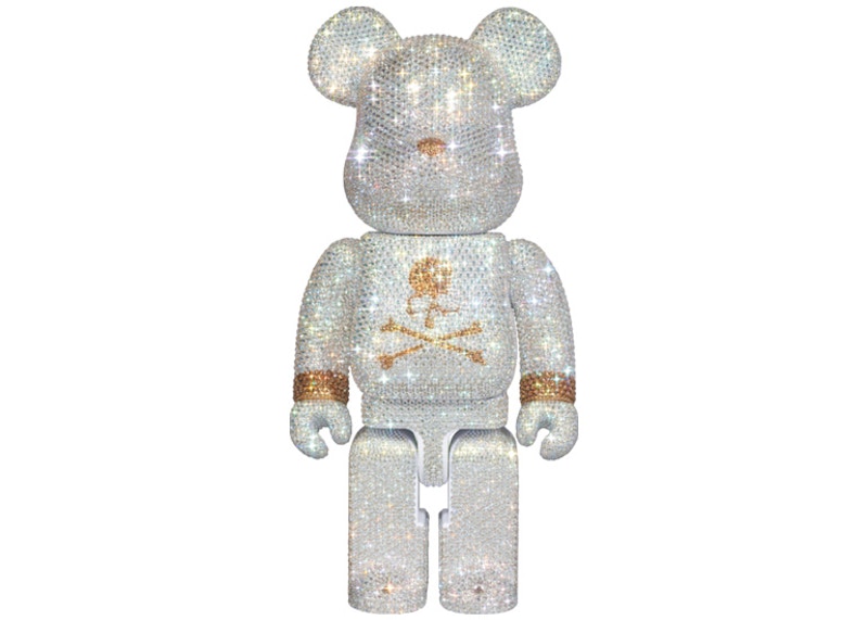 Bearbrick x mastermind JAPAN 100% & 400% Set Silver - US