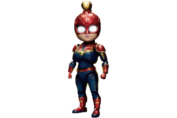 Beast Kingdom Captain Marvel Carol Danvers (Egg Attack Action) Figure