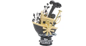 Beast Kingdom Disney Mickey Mouse Steamboat Willie D-Select DS-017 Figure Black