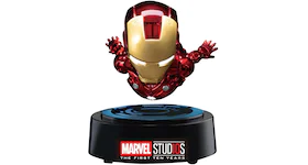 Beast Kingdom Marvel Studios The First Ten Years Edition: Iron Man MK3 Magnetic Floating Chrome Version (Egg Attack) Figure