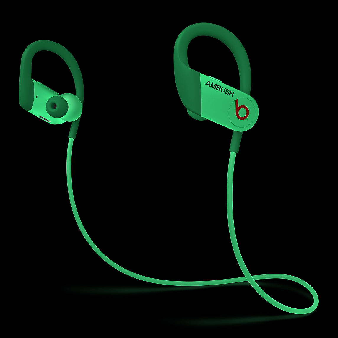 Beats x Ambush Powerbeats Wireless Earphones (MY5F2LL/A u0026 MY5F2ZM/A) Glow