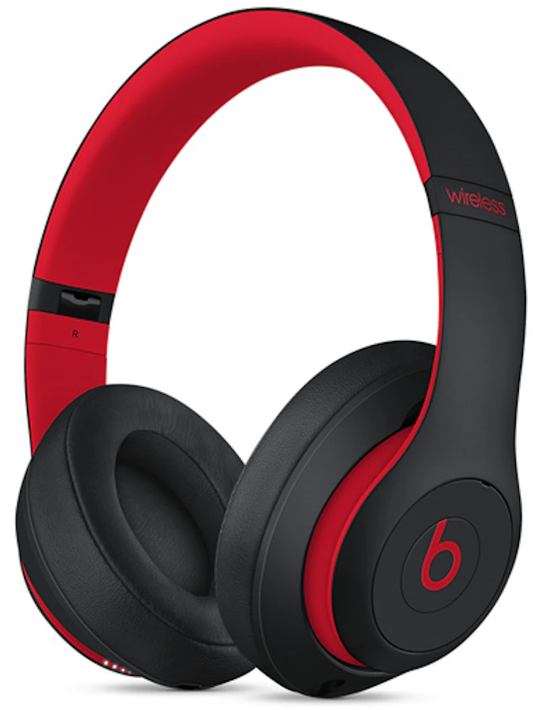 Beats Studio3 Wireless Over-Ear Headphones Decade Collection MX422LL/A Defiant Black/Red -