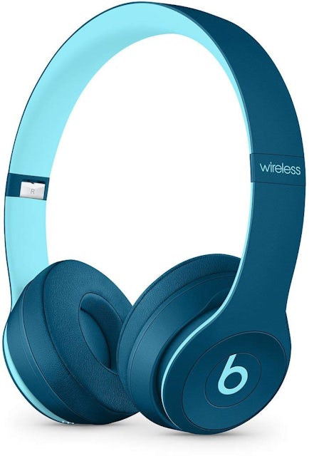 Beats by Dr. Dre MRRH2LL/A Blue Wireless - Pop Solo3 US Headphones