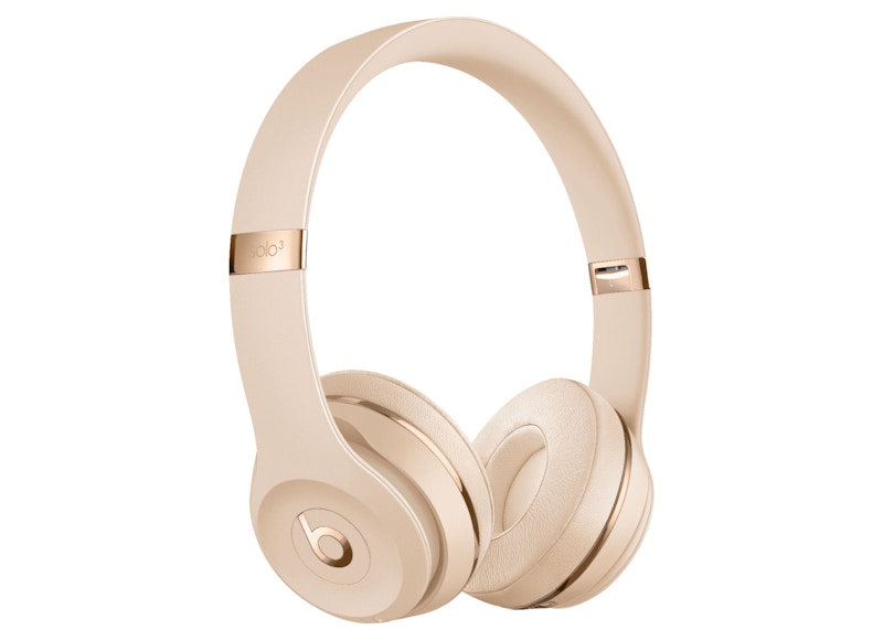 Beats by Dr. Dre Solo3 Wireless On-Ear Headphones MX462LL/A Satin Gold - US