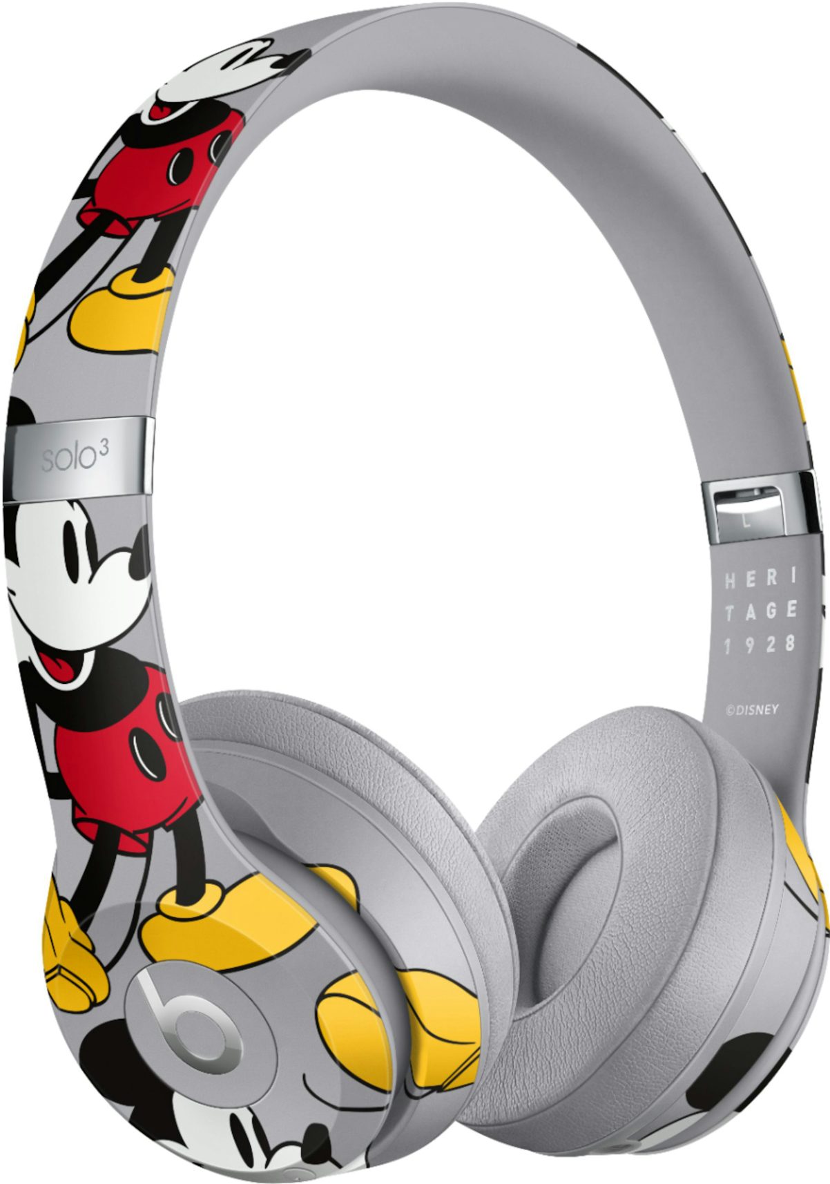 Beats by Dr. Dre Studio3 Wireless Headphones Mickey's 90th Anniversary  Edition MU8X2LL/A Gray - US