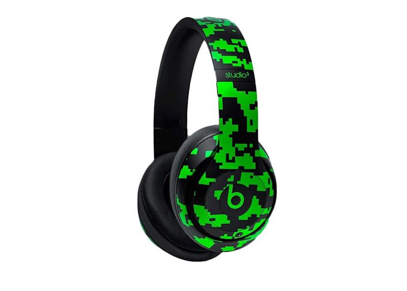 Beats x Psychworld Studio3 Wireless Headphones Neon Digi-Camo - US