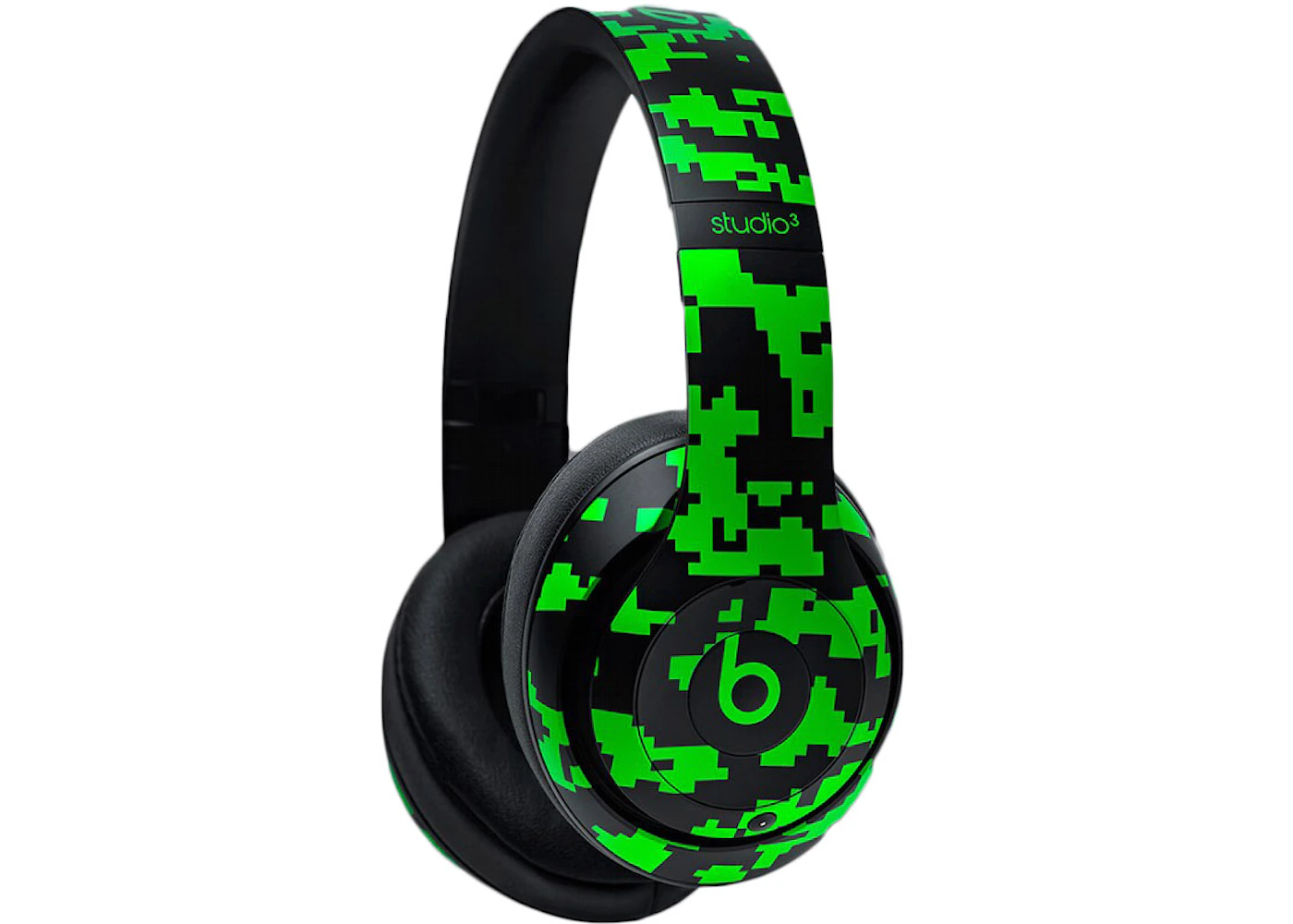 Wireless US Headphones Studio3 Beats Psychworld Digi-Camo - Neon x