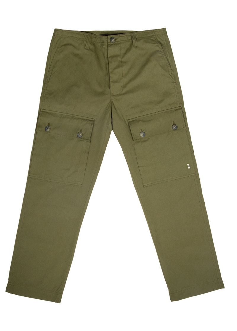 Beautiful Struggles Cargo Pants Olive Men's - FW21 - US