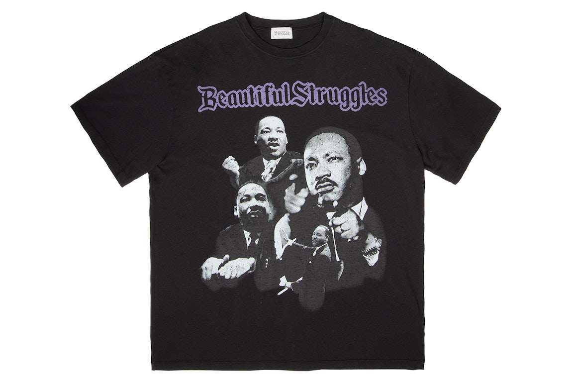 Pre-owned Beautiful Struggles I Have A Dream Oversized Fit T-shirt Black