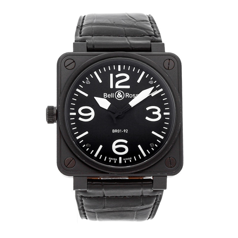 Bell and Ross BR01 92 Gaucher Left Hand Crown Limited Edition BR01