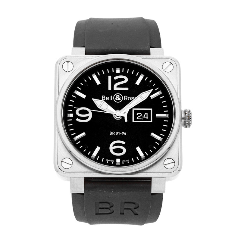 Bell and Ross BR01 96 Grande Date BR01 96 S 46mm in Stainless