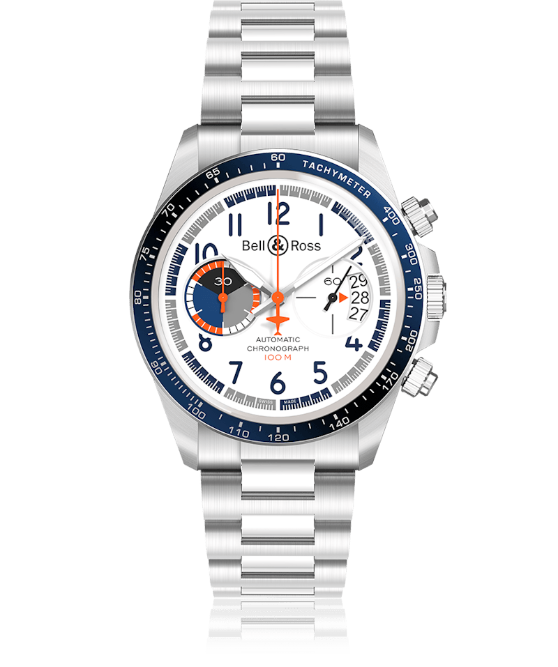 Bell and Ross Racing Bird BR V2-94 - 41mm in Stainless Steel - ES