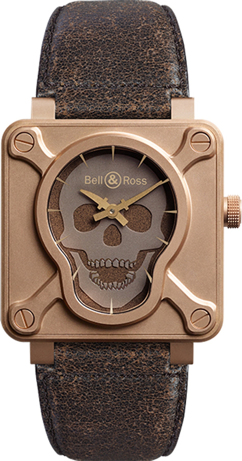 Bell and Ross Aviation BR0192 SKULL BR 46mm in Bronze US