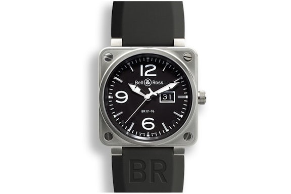 Bell and Ross Aviation BR0196-BL-ST