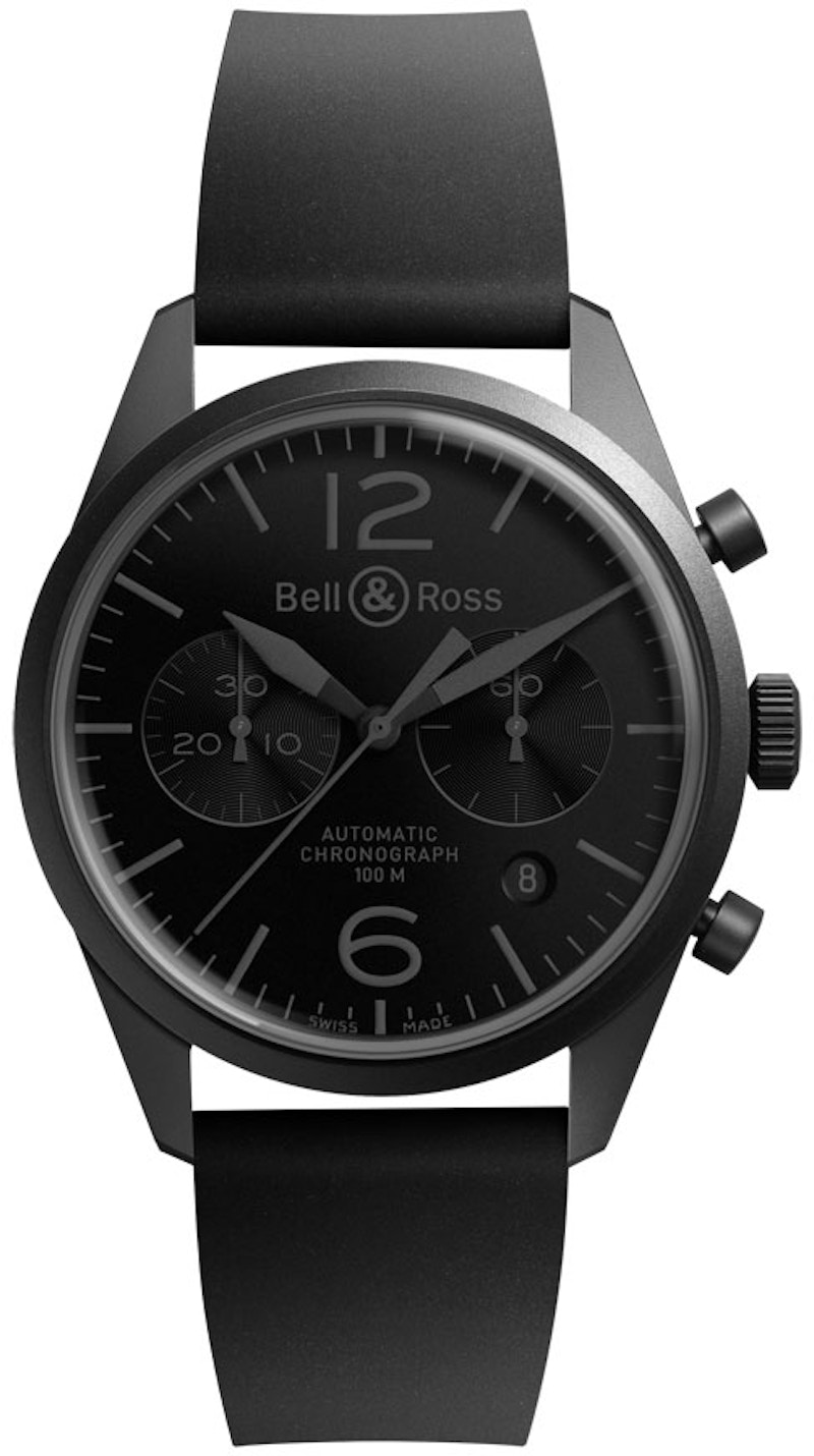 Bell and Ross Vintage BRV126 PHANTOM 41mm in Stainless Steel US