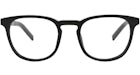 Berluti Round-Frame Acetate Optical Frames Black Black Transparent (BL50002I-51-001)