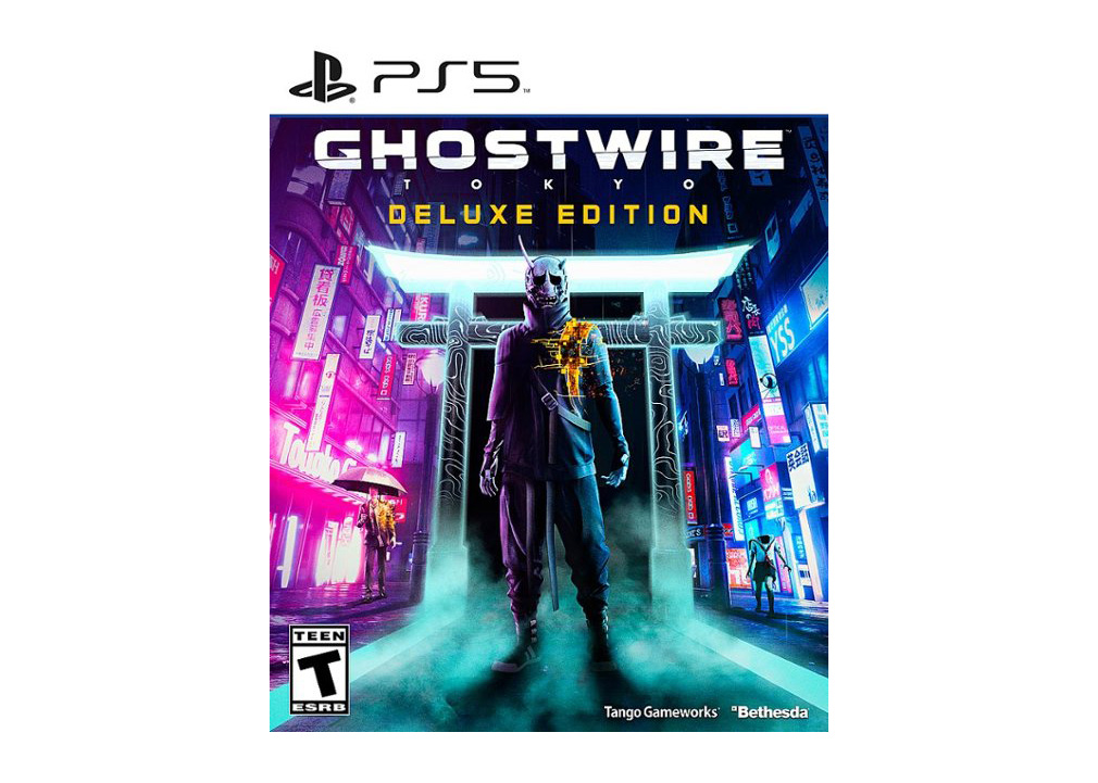 Bethesda PS5 Ghostwire Tokyo Deluxe Edition Video Game - CN